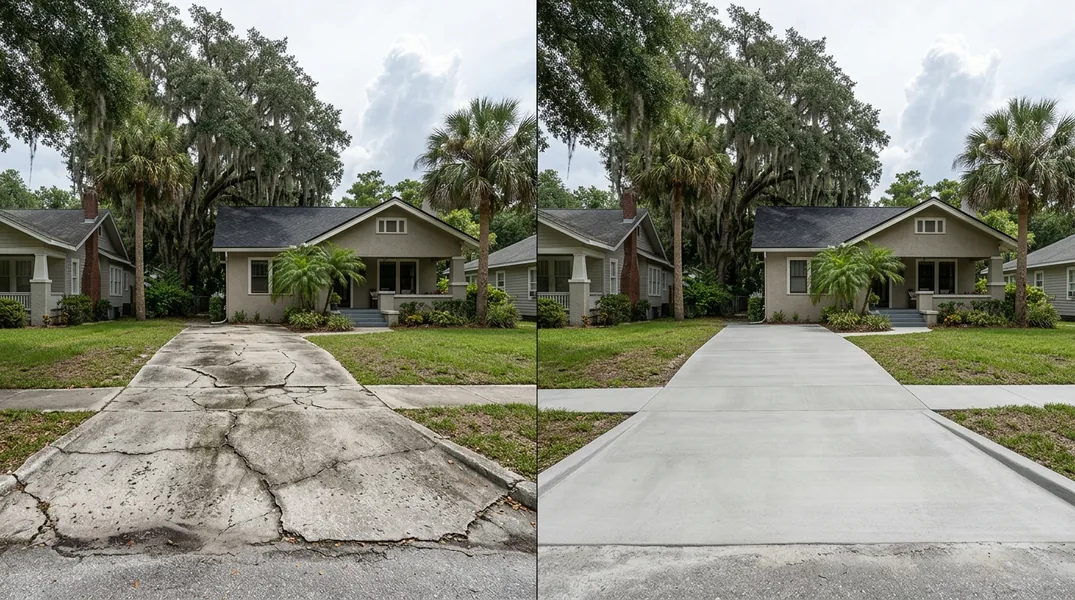 Result concrete in Orlando - Orlando Concrete Pros