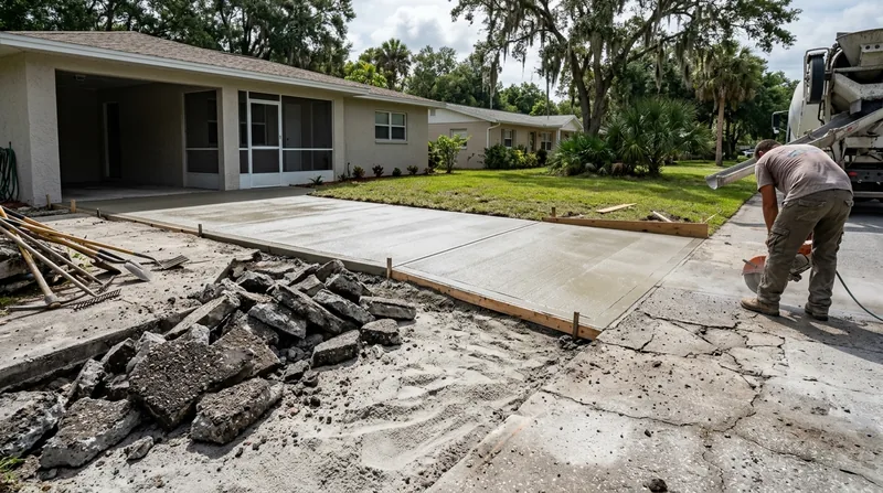 Concrete Removal & Replacement Orlando